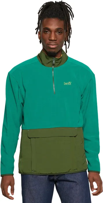 Свитшот Levis Men Quarter Zip Polar Fleece Sweatshirt (35978-0008