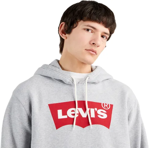 Heren Levis Standard Graphic Bandana Hoodie in Blauw