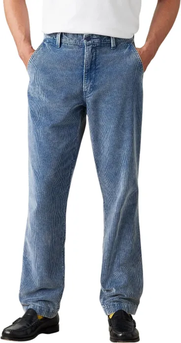 川上洋平着用　 COATING DENIM STRAIGHT PANTS Брюки Levis Men XX Chino Authentic Straight Pants (A5753-0029