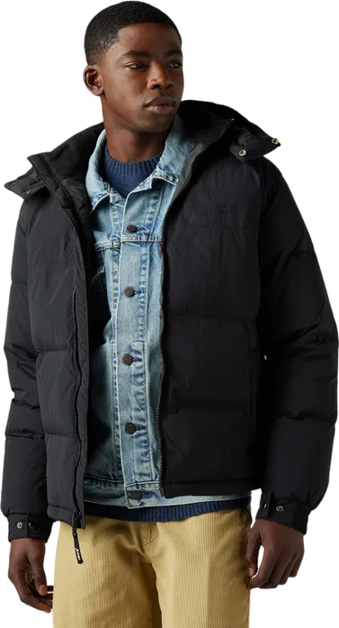 Куртка-пуховик Levis Rockridge Short Puffer Blacks (A8557-0000