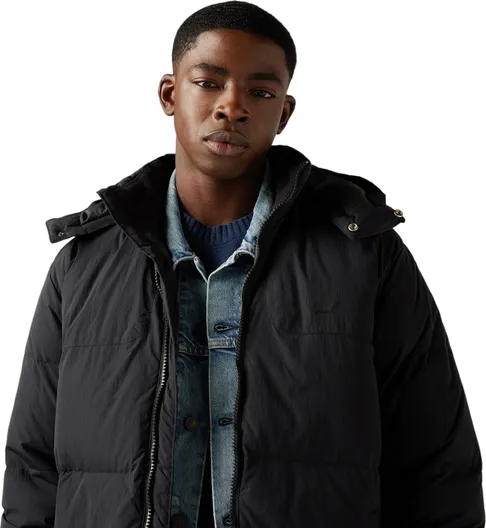 Куртка-пуховик Levis Rockridge Short Puffer Blacks (A8557-0000