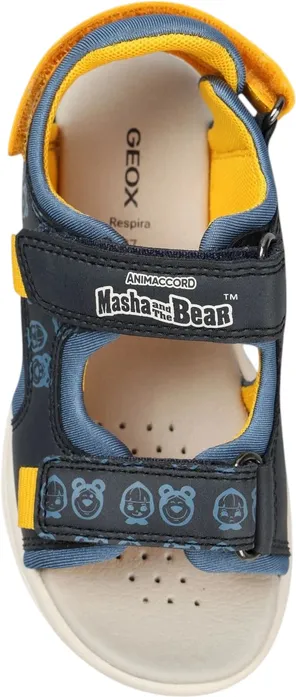 Geox Sandales Garçon J Sandal Airadyum B - Chaussures Respirantes Avec Technologie Respira