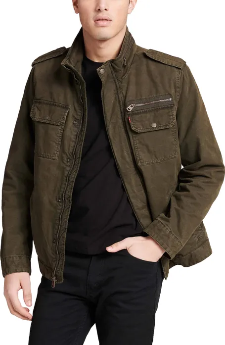Куртка Levis Men Washed Cotton Two Pocket Military Jacket