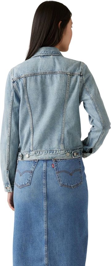 A.H TRUCKER JACKET サイズL Джинсовая женская куртка Levi's® EX-BOYFRIEND TRUCKER JACKET