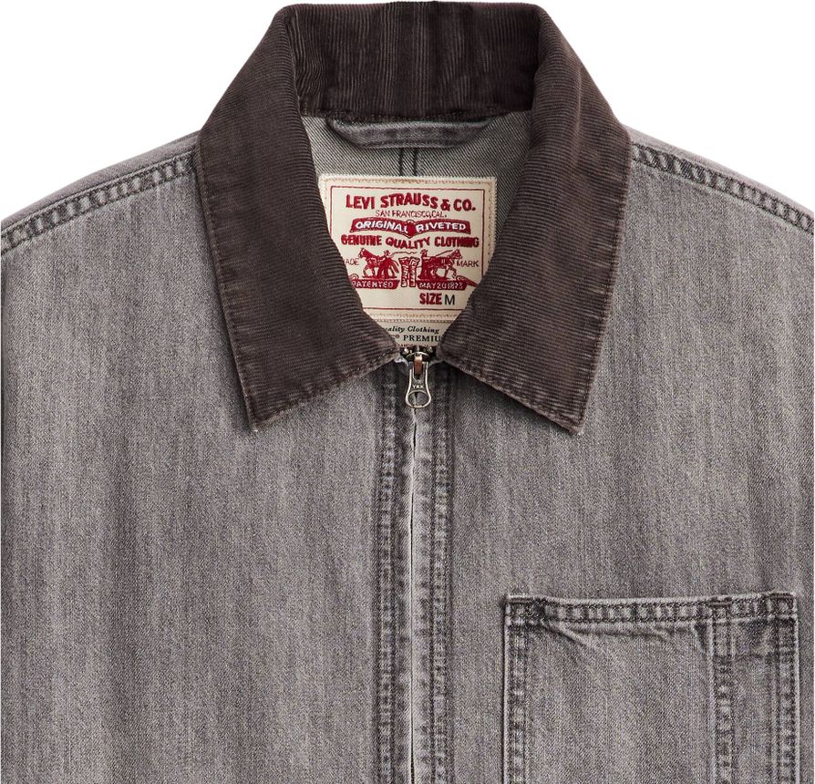 Джинсовая куртка Levis Men Full-zip Mechanics Trucker Jacket